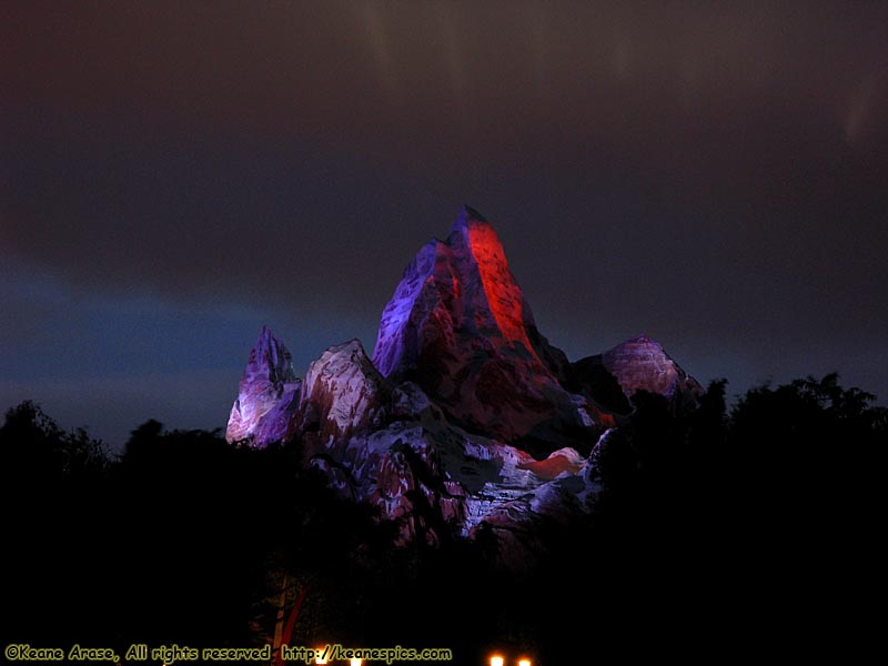 Everest at night...