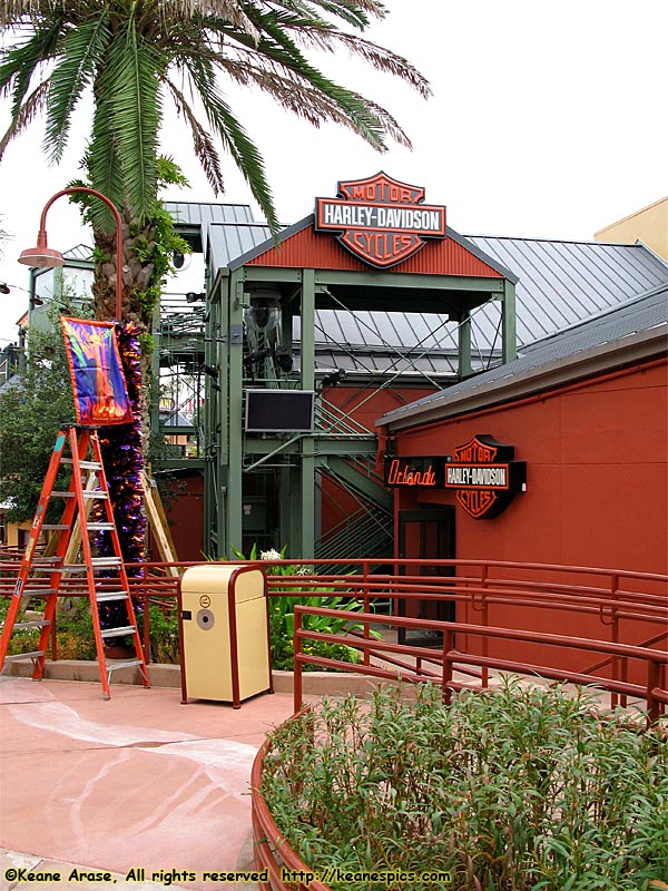 A Harley Store in Downtown Disney...