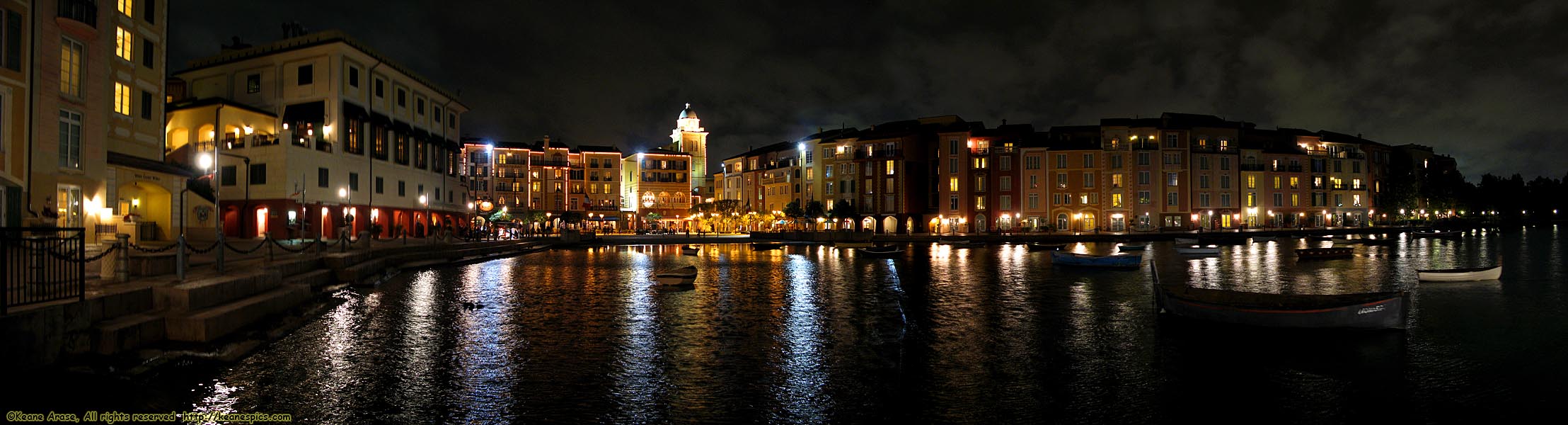 Bay Panoramic (at night)