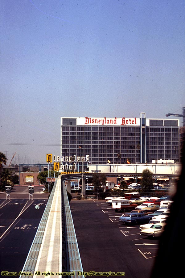 Park to Disneyland Hotel on Monorail