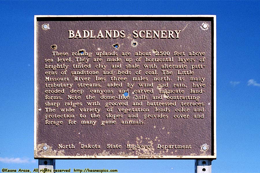 Badlands Scenery