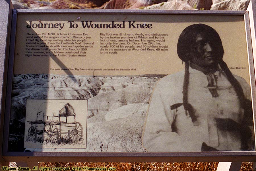 Journey to Wounded Knee Overlook (Bigfoot Pass)