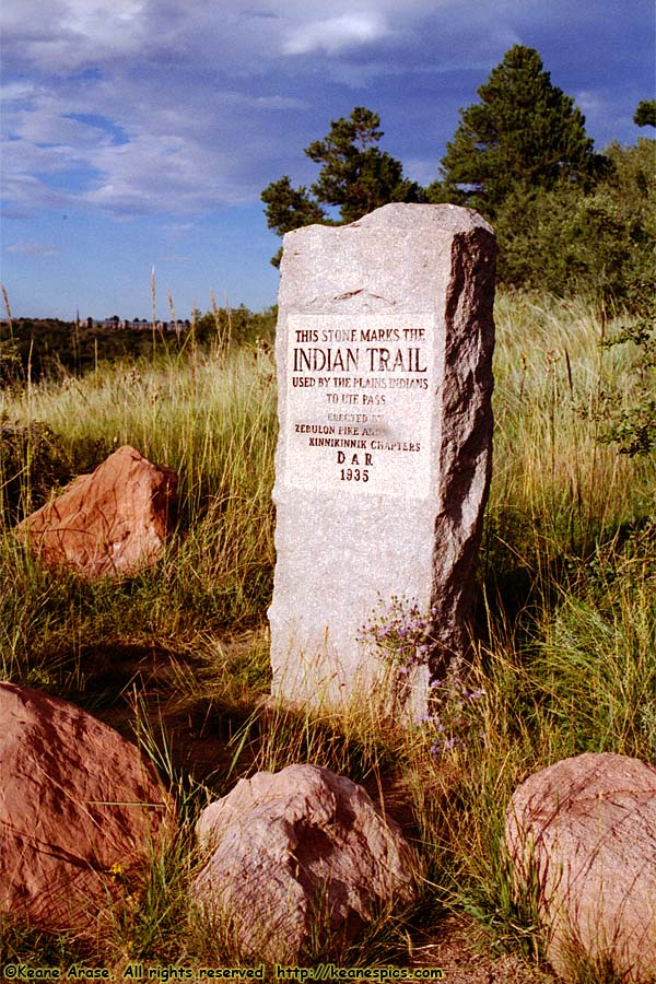 Indian Trail Marker