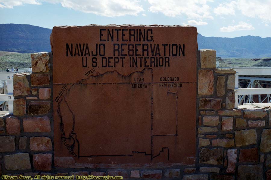 Entering (Leaving) Navajo Indian Reservation