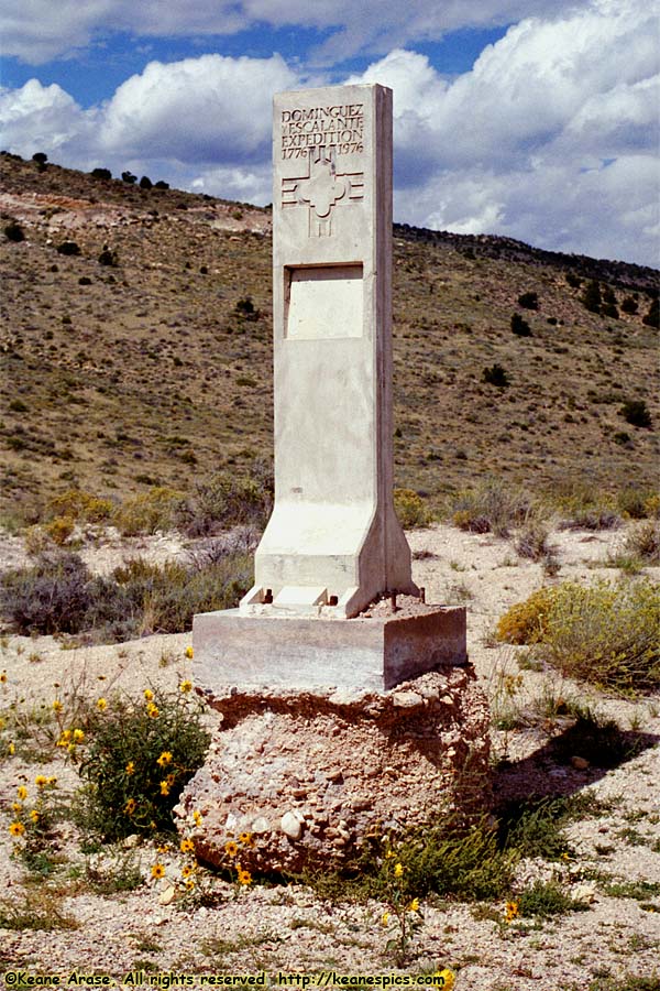 Escalante Expedition Marker