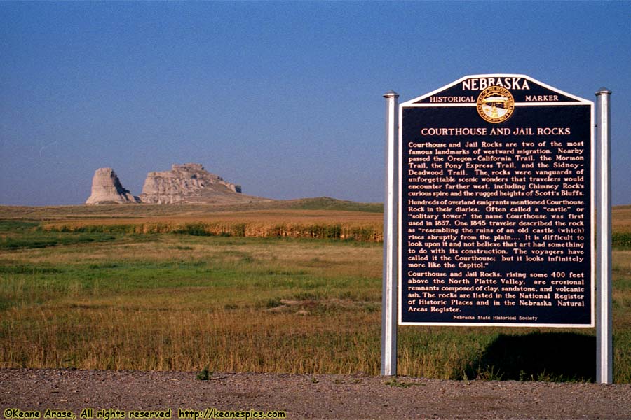 Courthouse and Jail Rocks