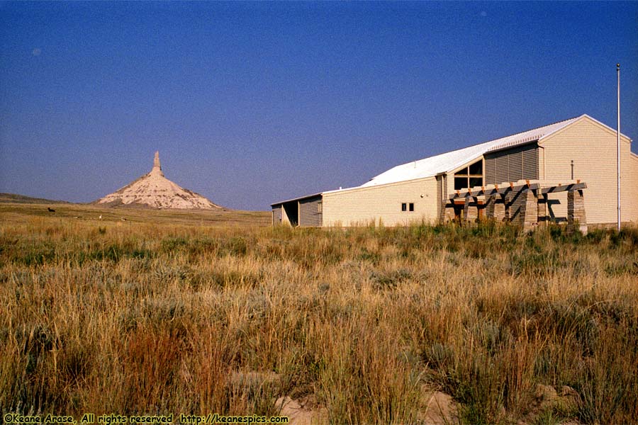 Chimney Rock and Visitor's Center