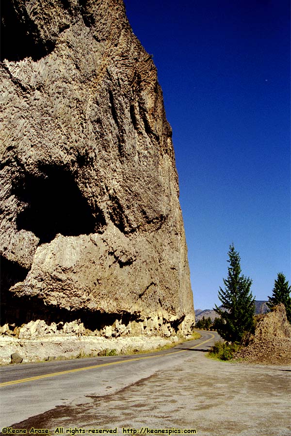 Overhanging Cliff