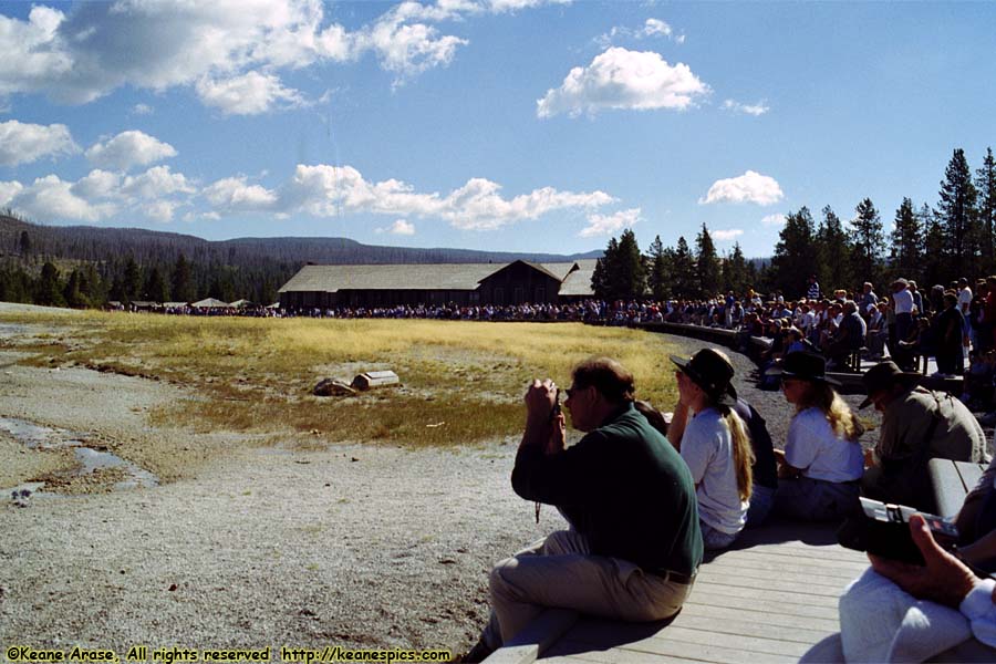 Old Faithful Observation Area