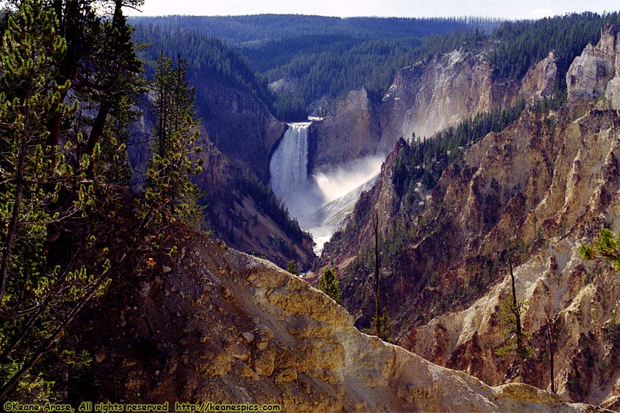 Lower Falls, from South Rim Trail