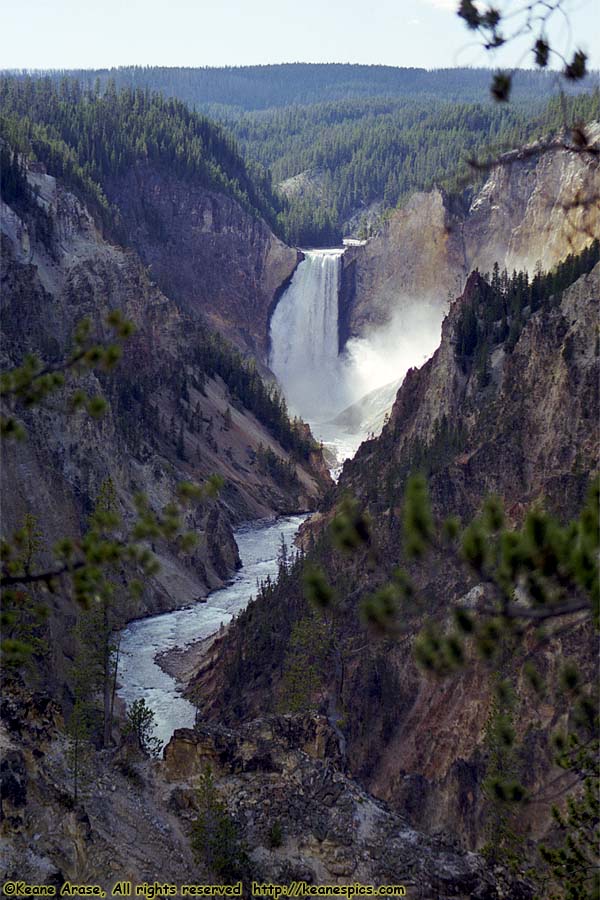 Lower Falls, from South Rim Trail