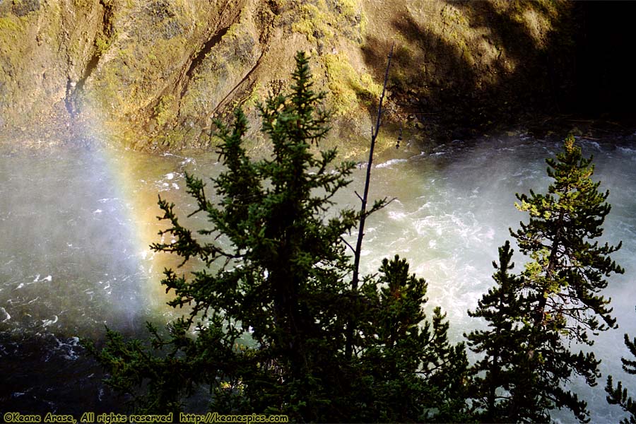 Yellowstone River below Upper Falls