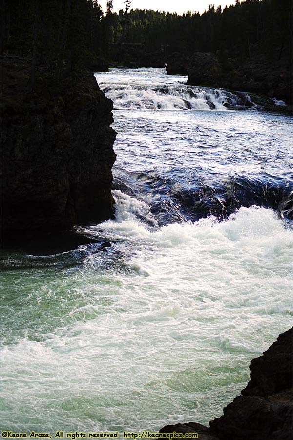 Yellowstone River above Upper Falls