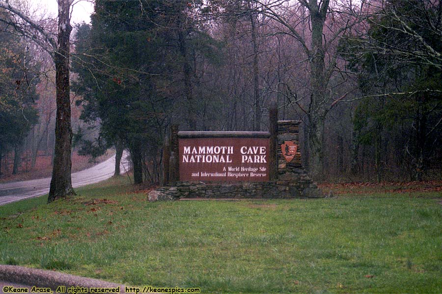 Entrance sign