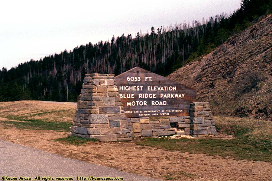 Highest Point on Parkway