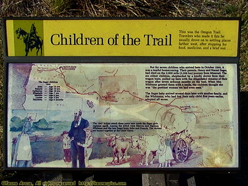 Children of the Trail sign