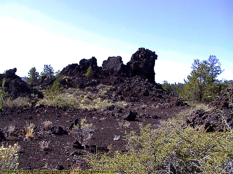 Crater fragments