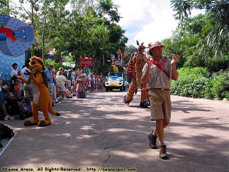 Mickey's Jammin' Jungle Parade