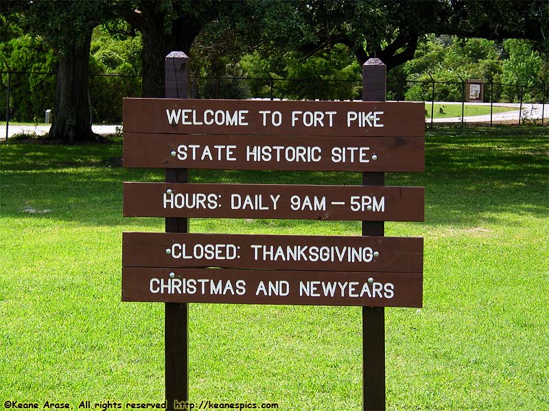 Fort Pike State Historic Site