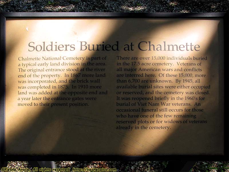 Chalmette National Cemetery