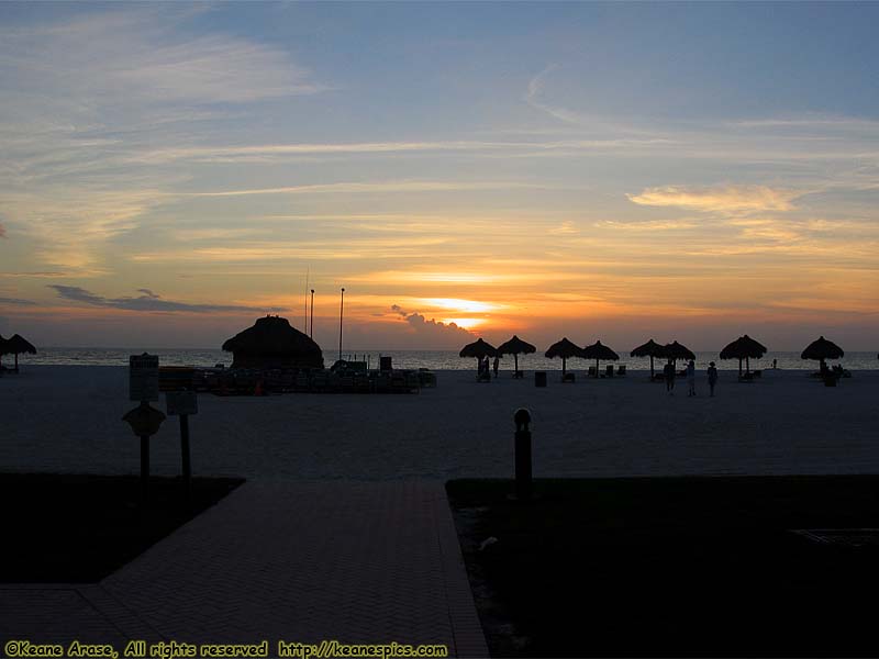 Sunset over the Gulf of Mexico