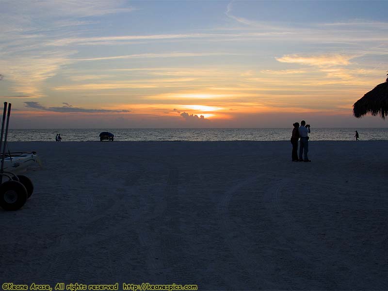 Sunset over the Gulf of Mexico