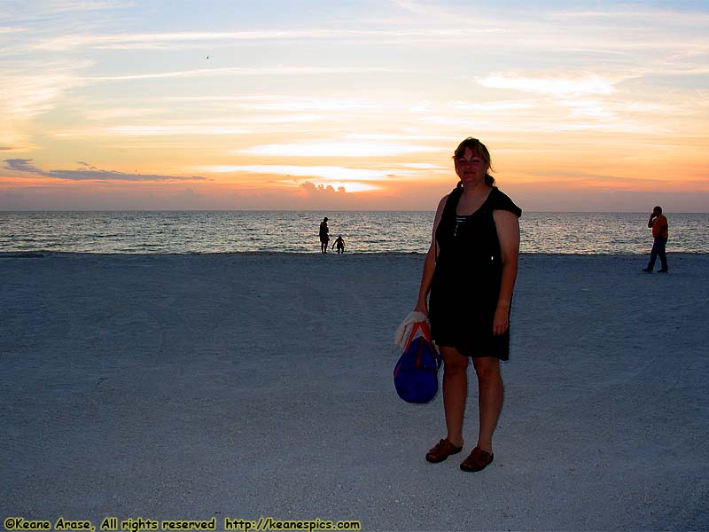 Sunset over the Gulf of Mexico