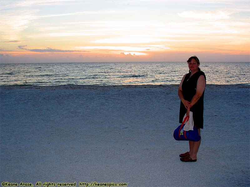 Sunset over the Gulf of Mexico