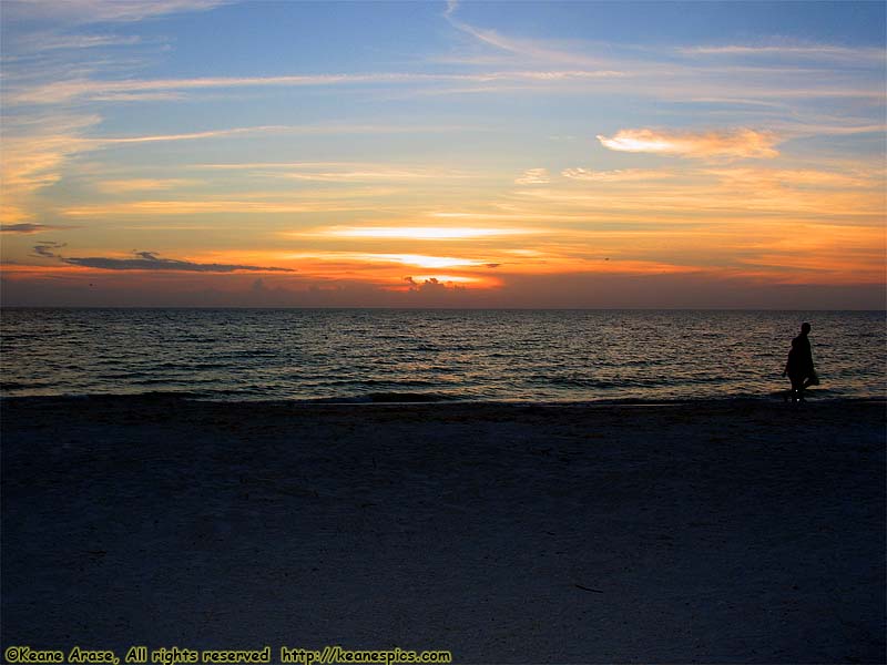 Sunset over the Gulf of Mexico