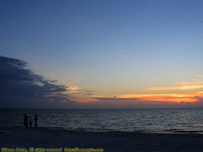 Sunset over the Gulf of Mexico