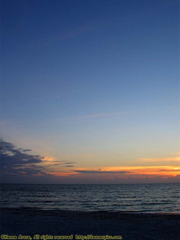 Sunset over the Gulf of Mexico