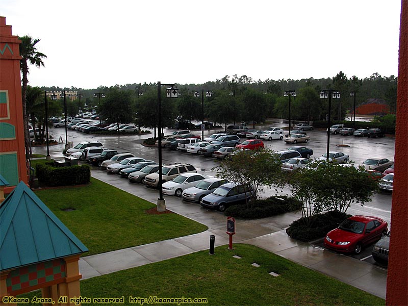 Casitas Parking Lot (Rain)