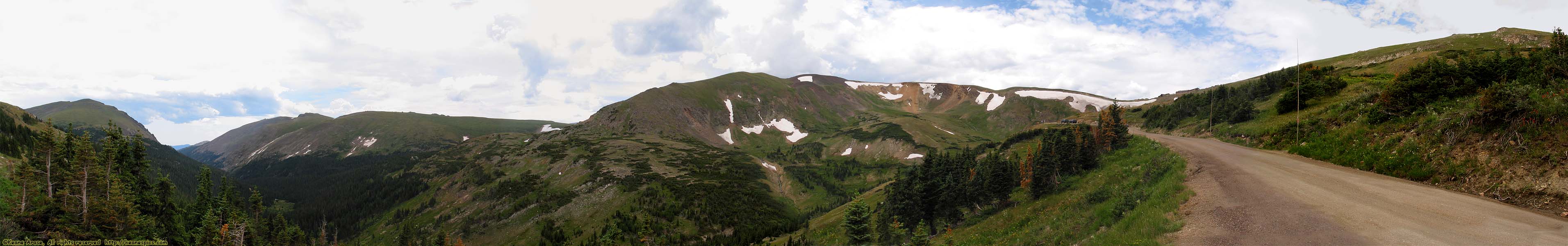 Old Fall River Road Panoramic