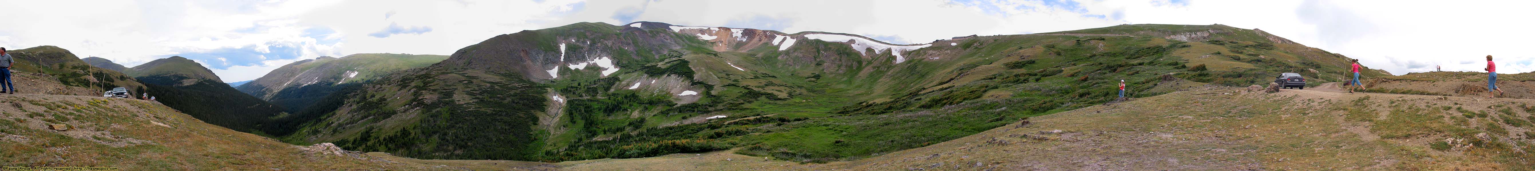 Old Fall River Road Panoramic