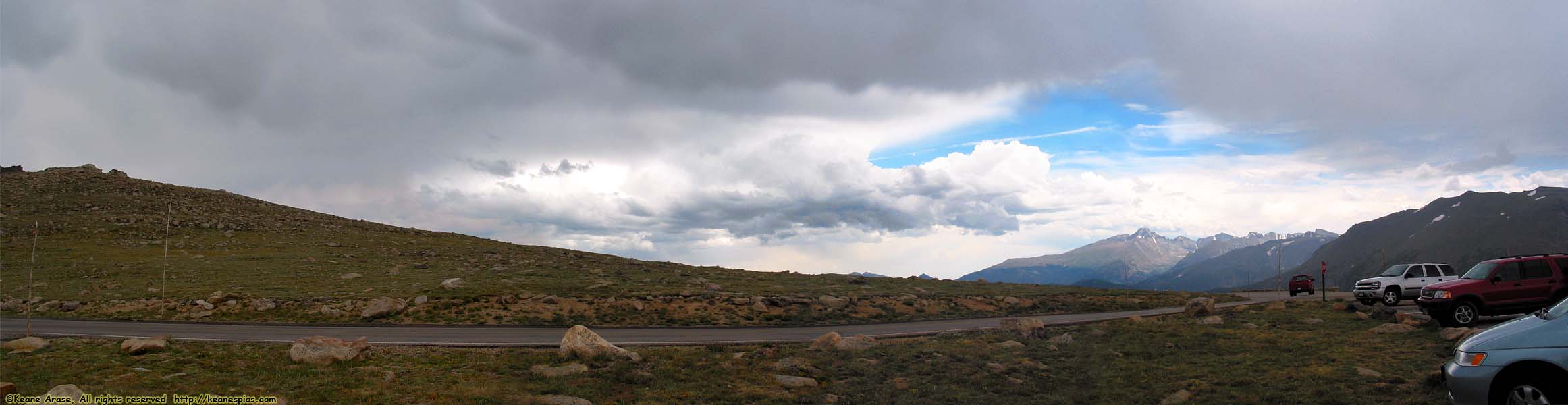 Trail Ridge Road, Forest Canyon Pullout