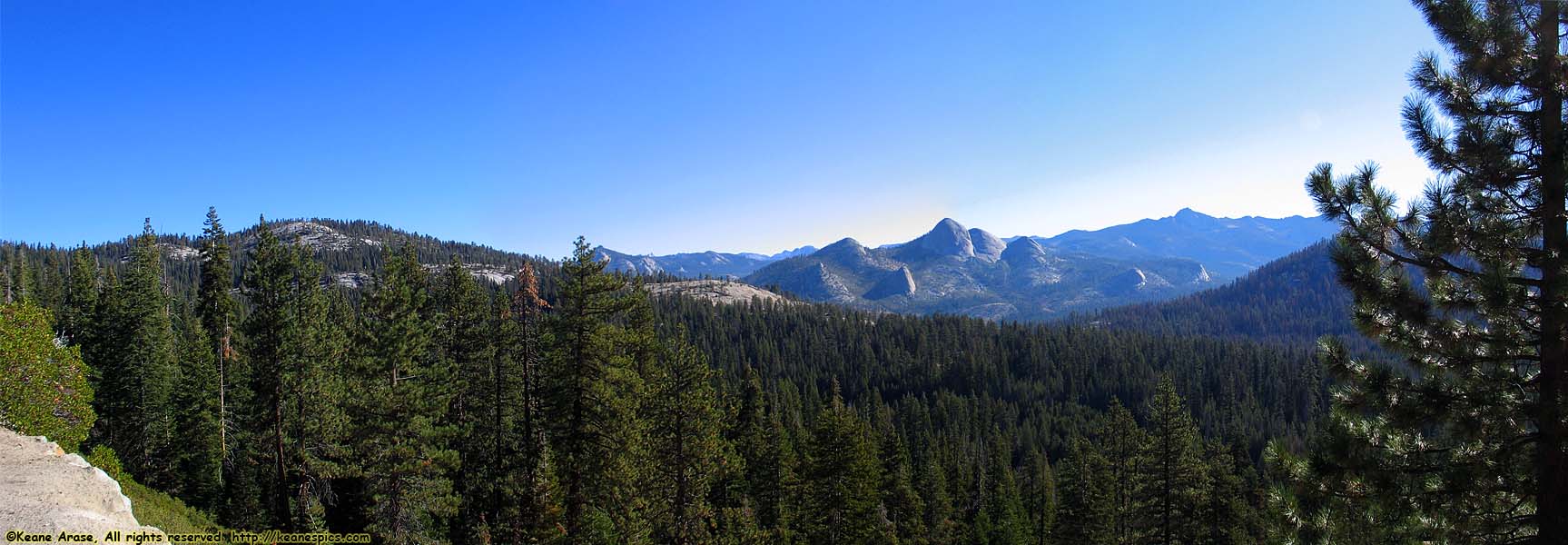 Along Glacier Point Road