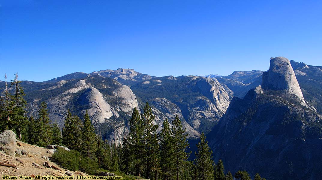 Along Glacier Point Road