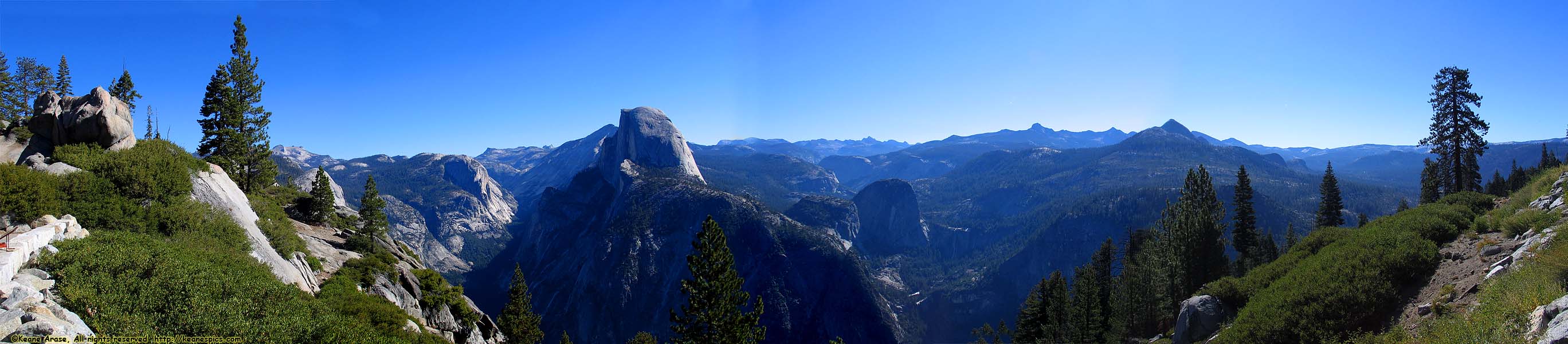 Along Glacier Point Road