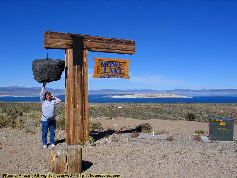 Mono Lake Sign