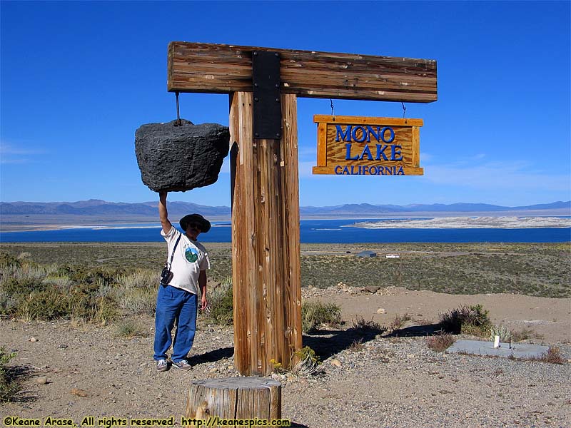 Mono Lake Sign