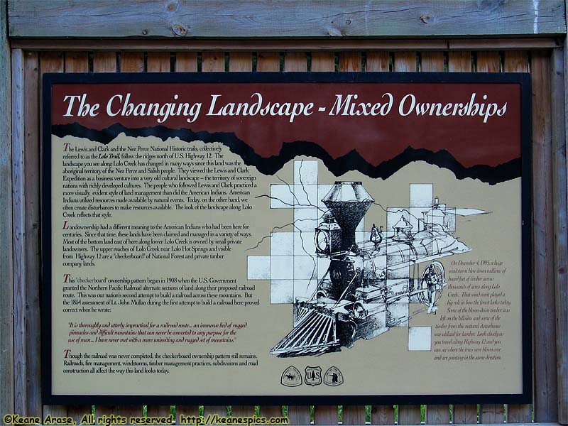 The Changing Landscape sign