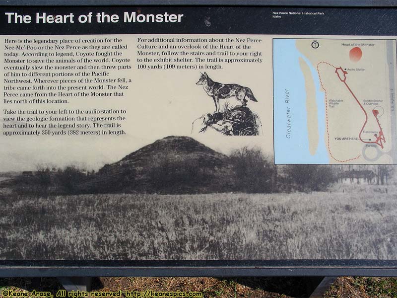 Heart of the Monster sign