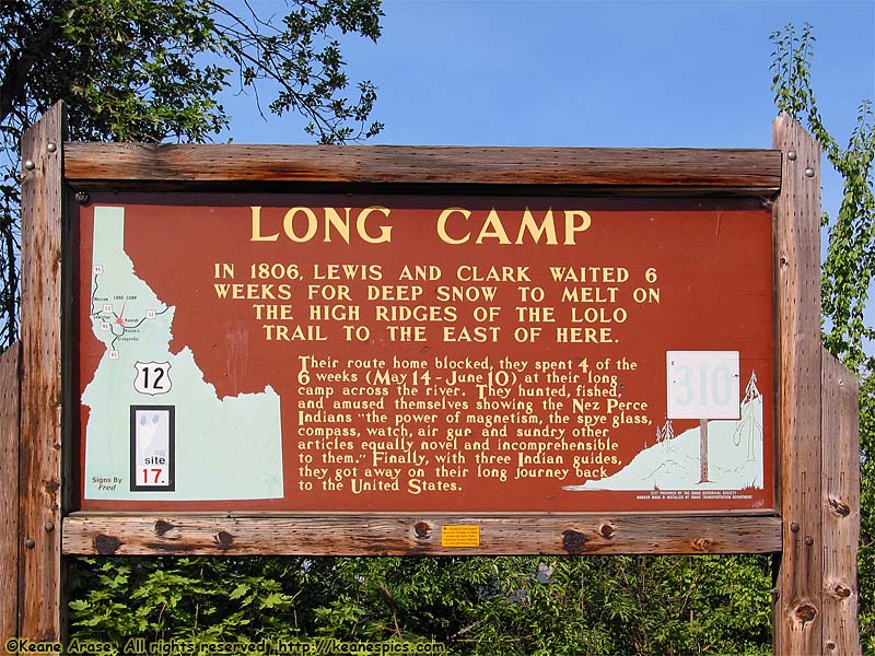 Long Camp sign