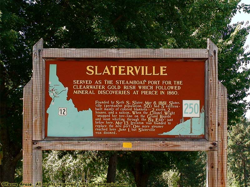 Slaterville sign