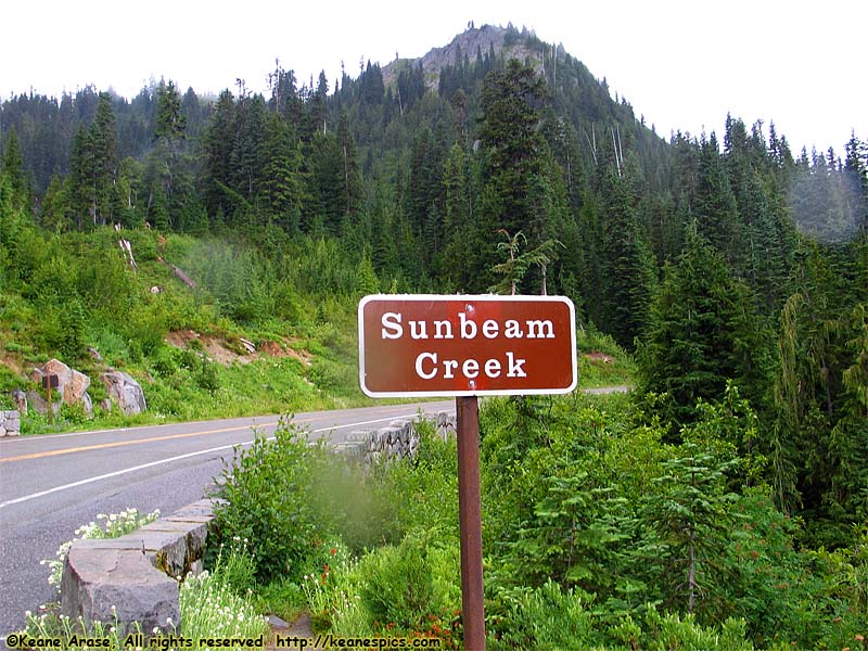 Sunbeam Creek sign