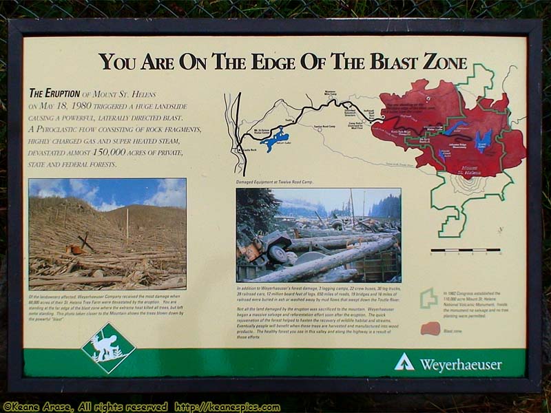 Edge of the Blast Zone sign