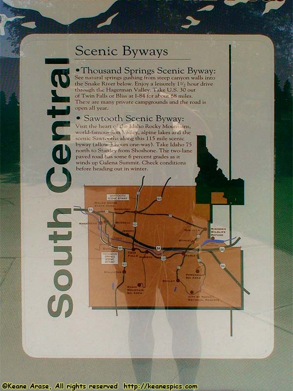 South Central Idaho sign