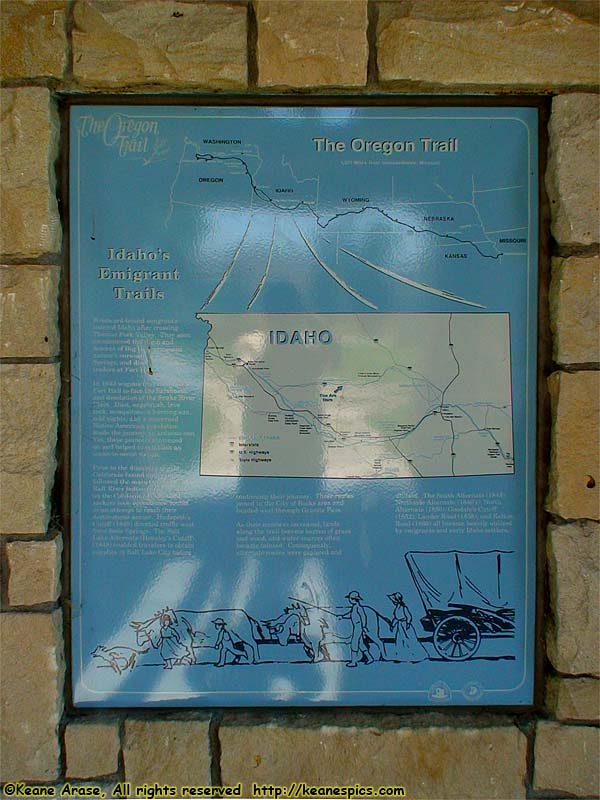 Oregon Trail sign