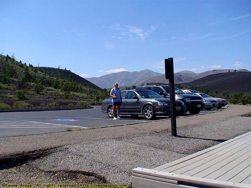 Inferno Cone parking area