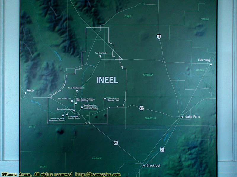 INEEL map